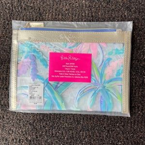 Lilly Pulitzer Clear Pouch Sweet Escape